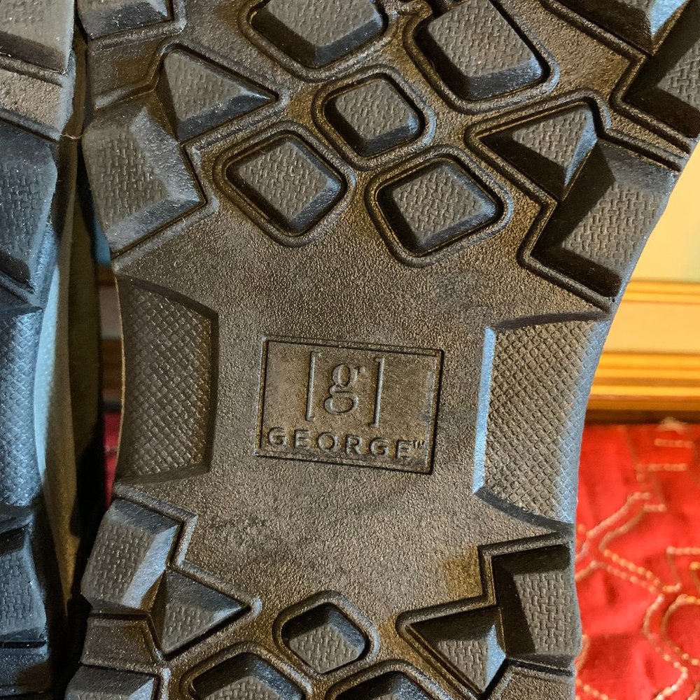 NEW! Mens Genuine Leather Memory Foam shoes 12 - Picture 13 of 14